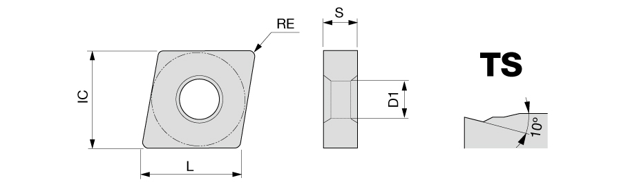 CNMG 430.5 TS AH6225