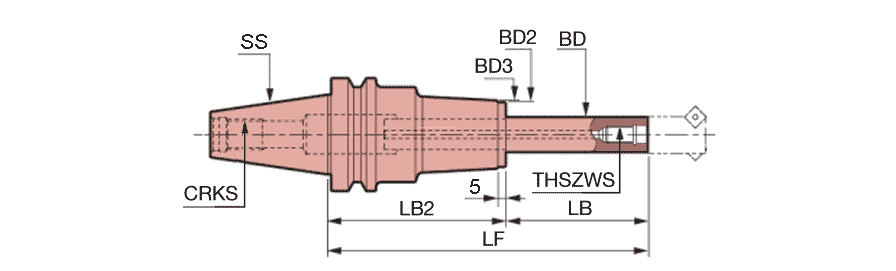 BT40-RSG 12-155-M25